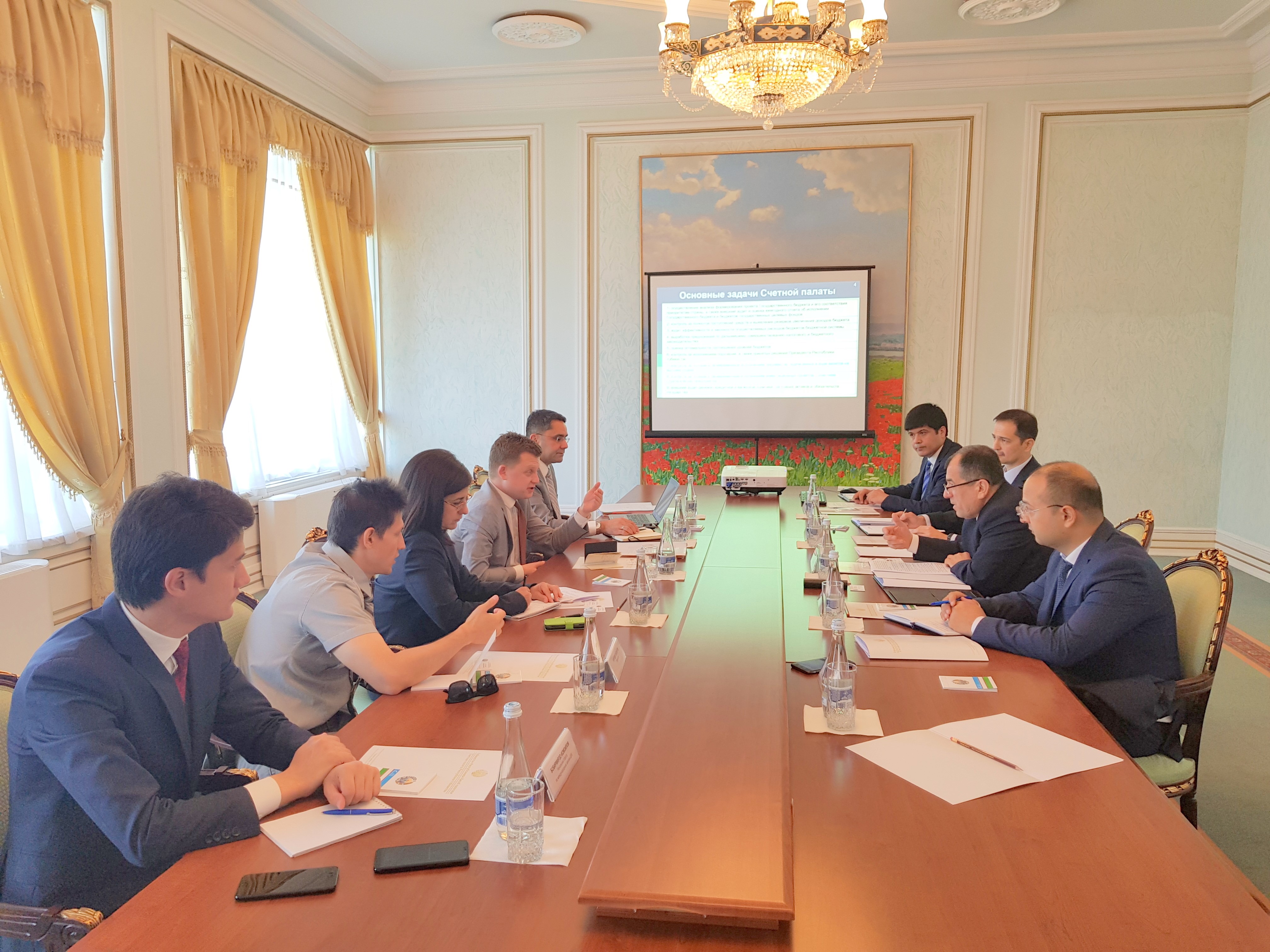 Встреча Счетной палаты Республики Узбекистан с экс